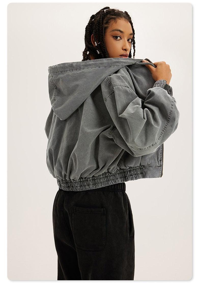 Y2K Retro Zip-Up Hoodie