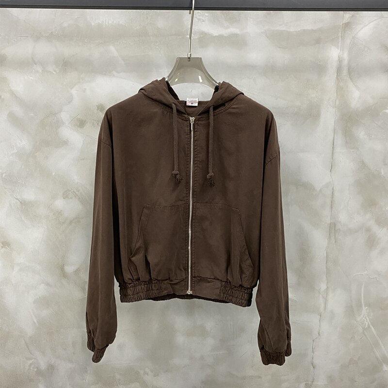 Y2K Retro Zip-Up Hoodie