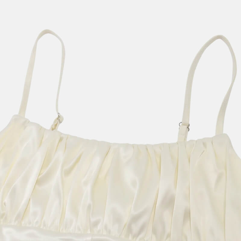 Y2K Satin Corset Mini Dress
