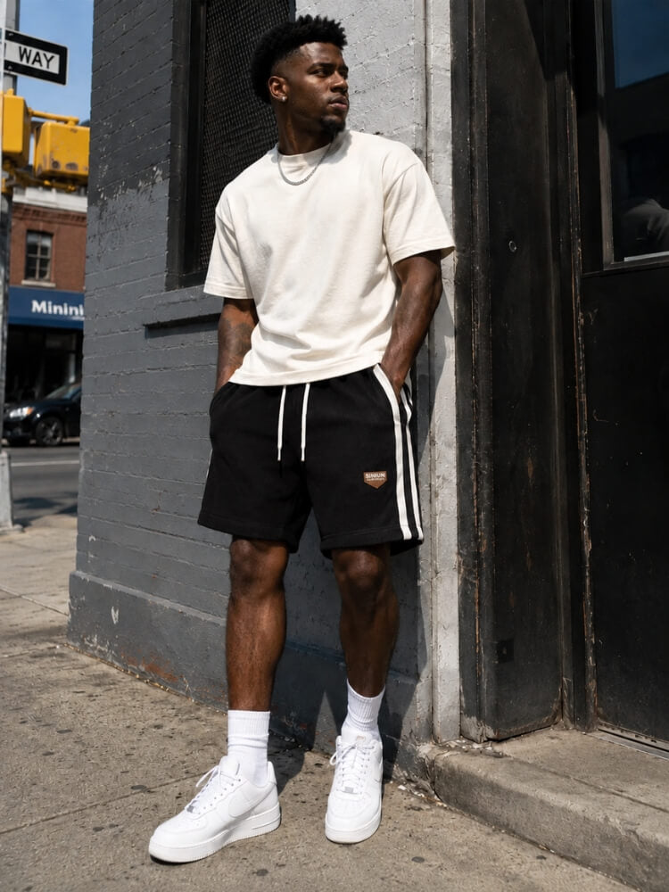 Y2K Side Stripe Shorts - Litlookz Studio
