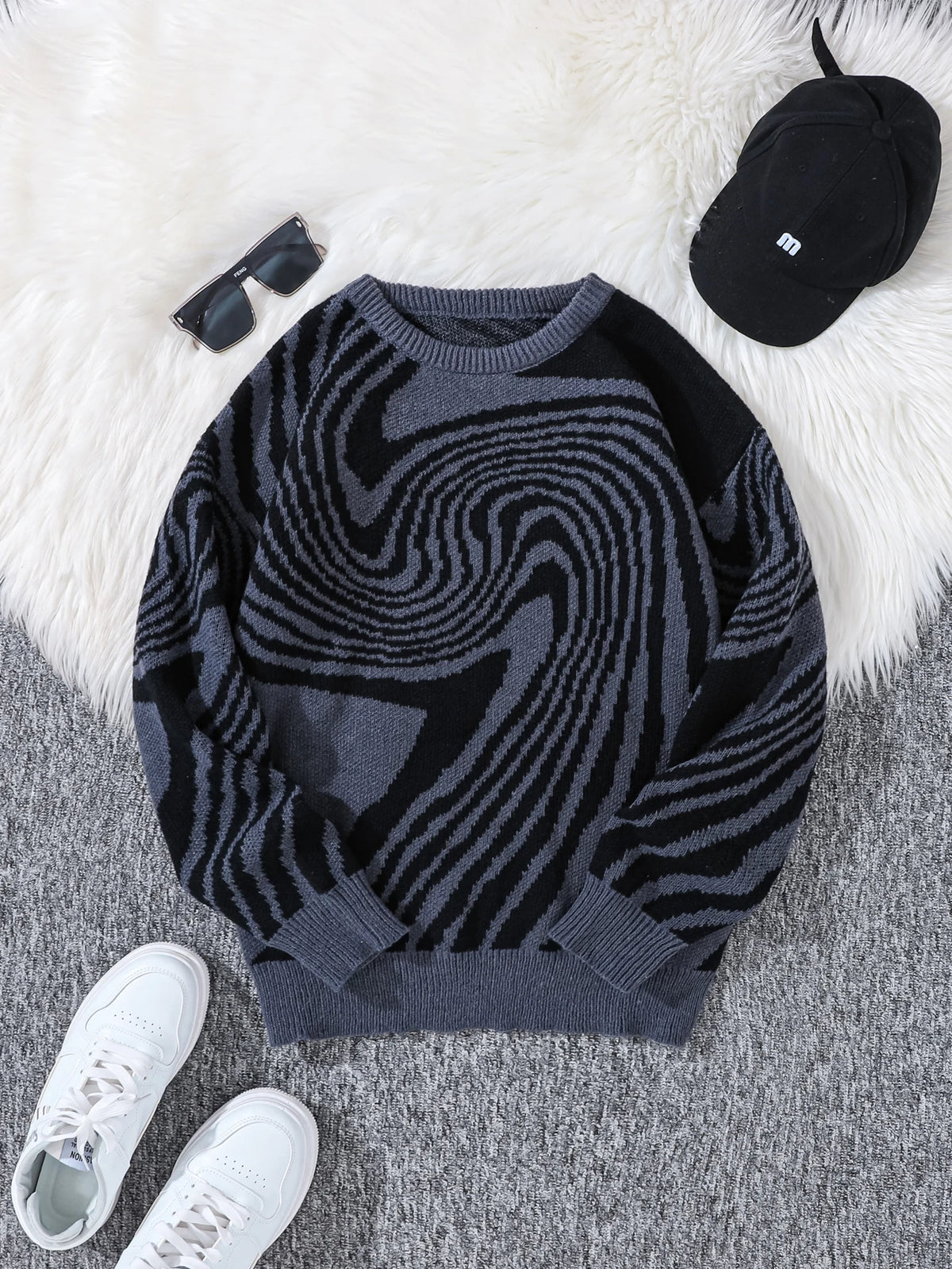 Shop Y2K Men Sweaters | Take 20% Off - Litlookz Studio