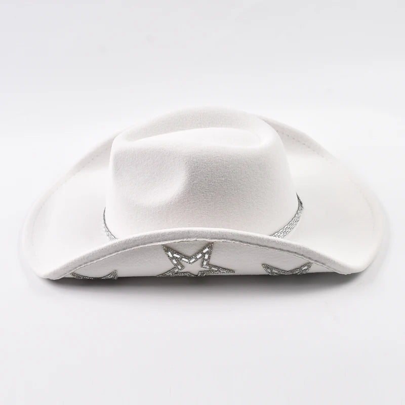 Y2K Star Cowgirl Hat