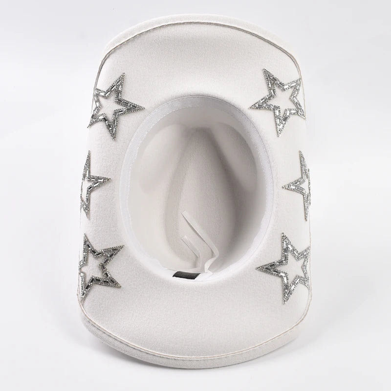 Y2K Star Cowgirl Hat