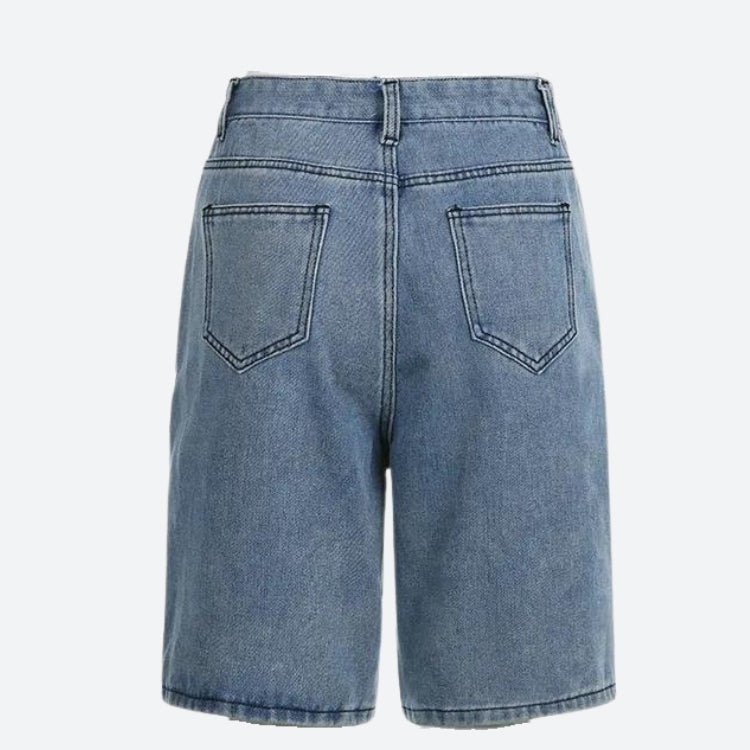 Y2K Star Jean Shorts - Litlookz Studio