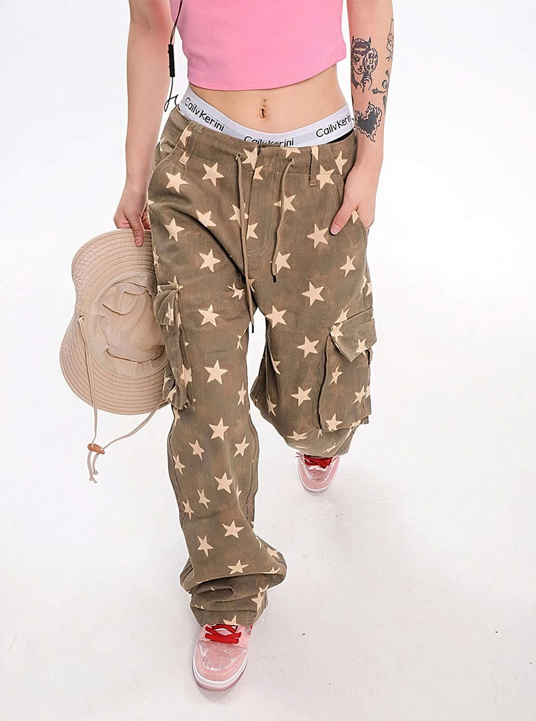 Y2K Star Low Rise Jeans - Litlookz Studio