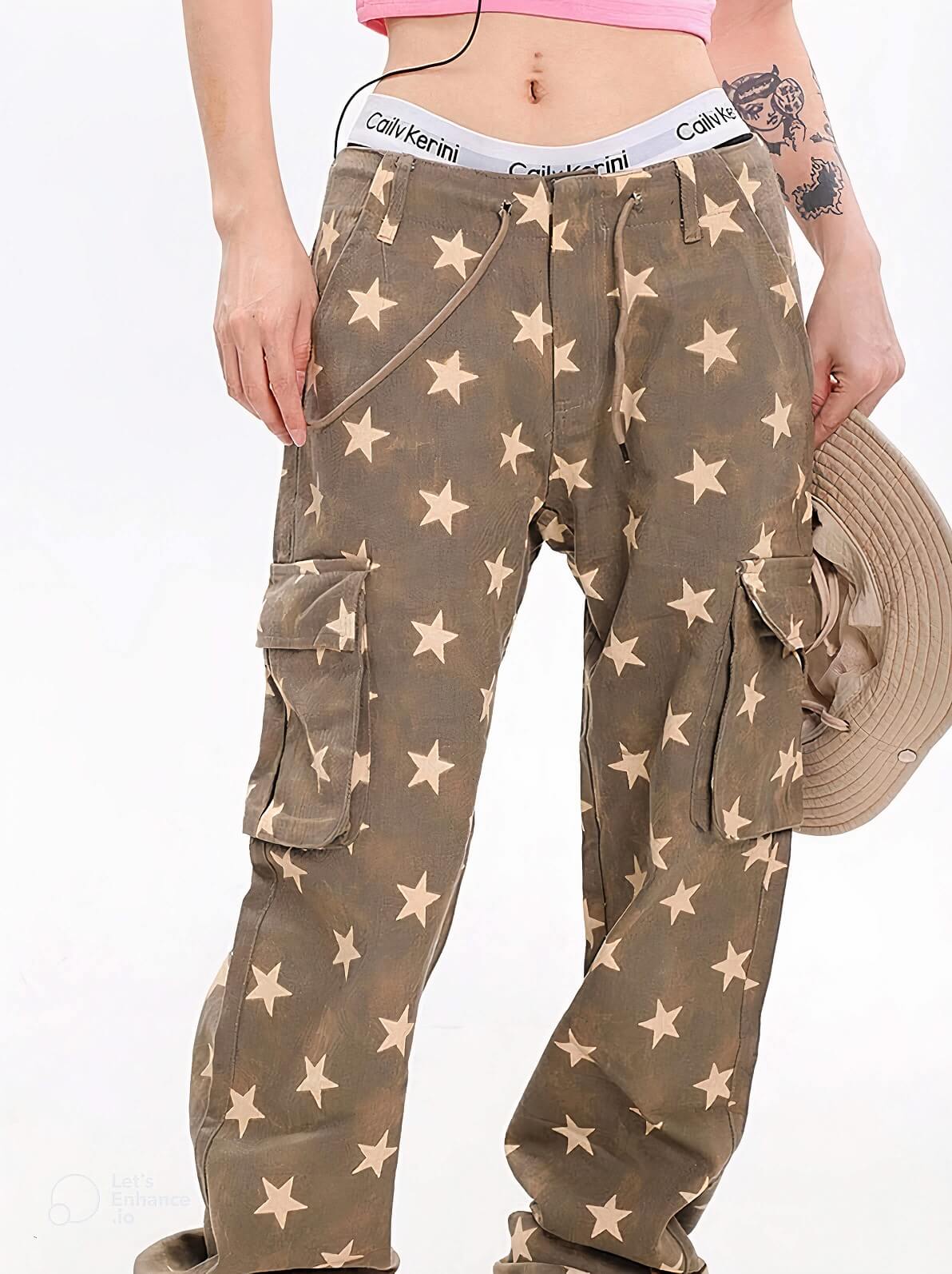 Y2K Star Low Rise Jeans