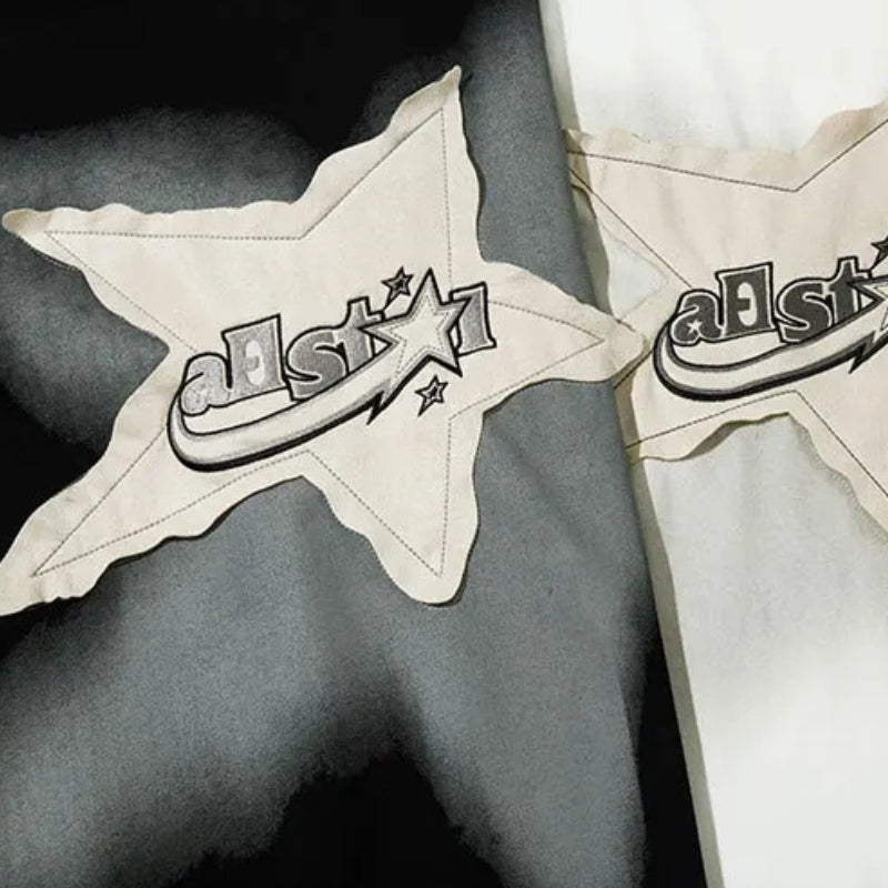 Y2K Star Patch Tee - Litlookz Studio
