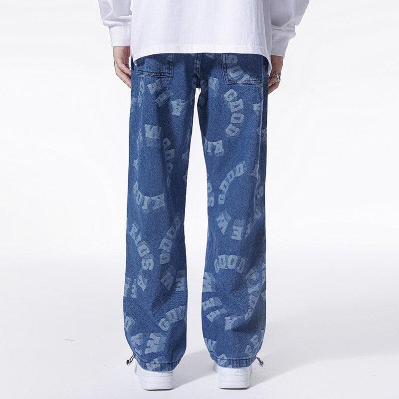 Y2K Straight Leg Jeans - Litlookz Studio