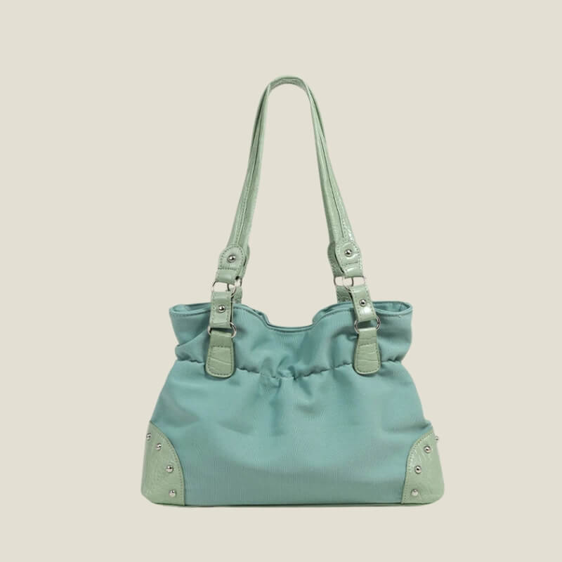 Shop Studded Buckle Shoulder Bag - Litlookz Studio