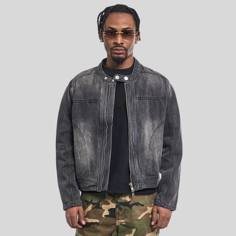 Y2K Men Jackets | Faux Fur & Hood Jackets - Litlookz Studio