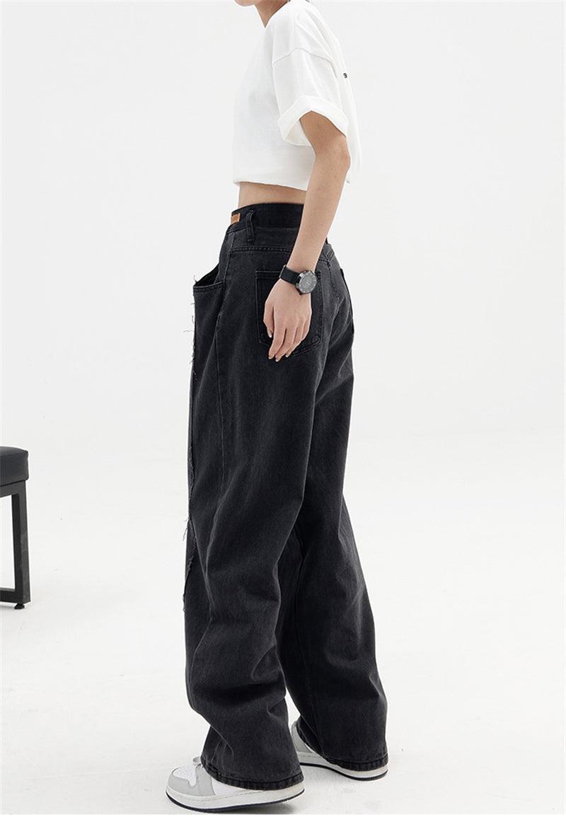 Y2K Wide Leg Baggy Jeans - Litlookz Studio