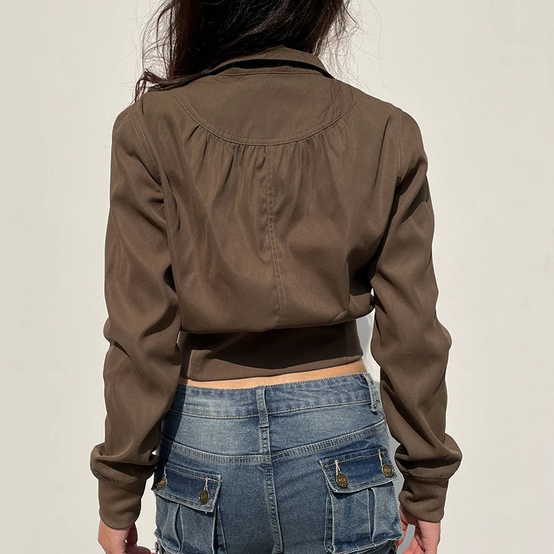 Y2K Zip-Up Jacket - Litlookz Studio