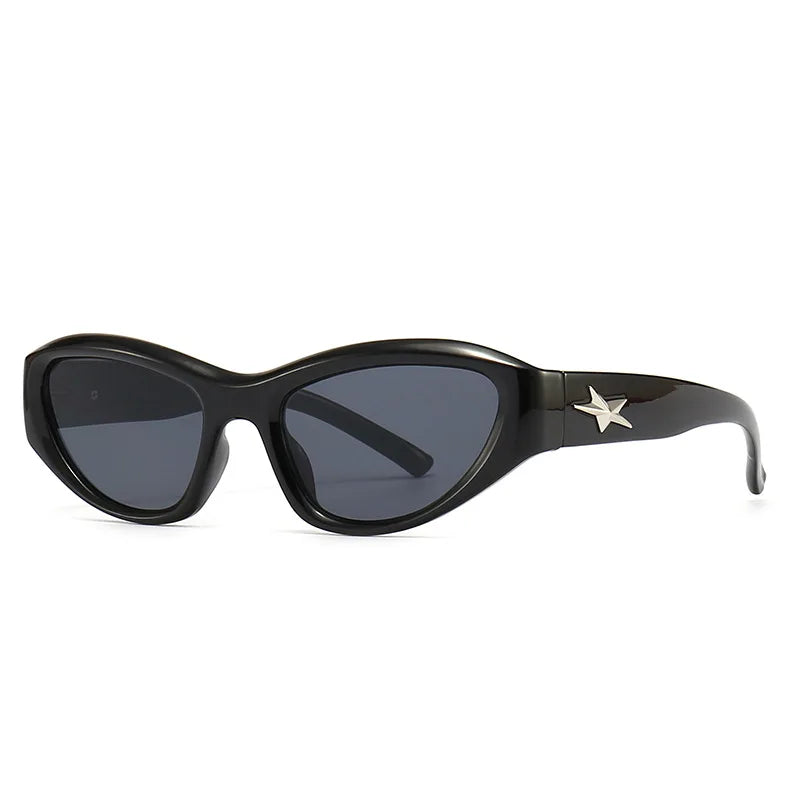Y2k Star Wrap Around Sunglasses