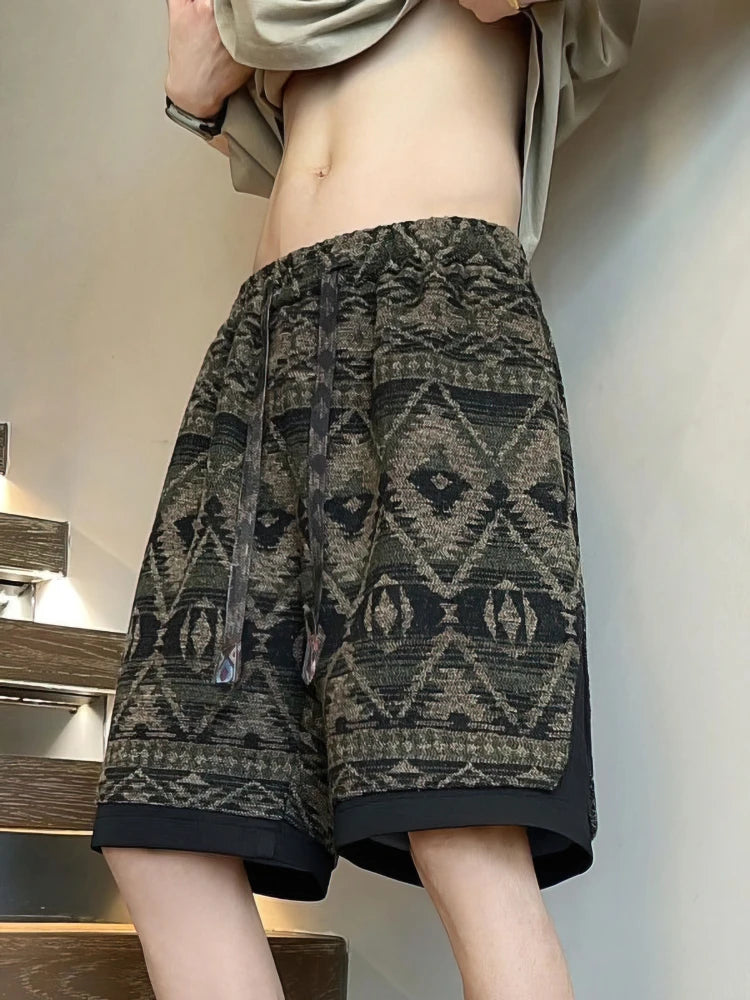 Y2k Vintage Ethnic Shorts