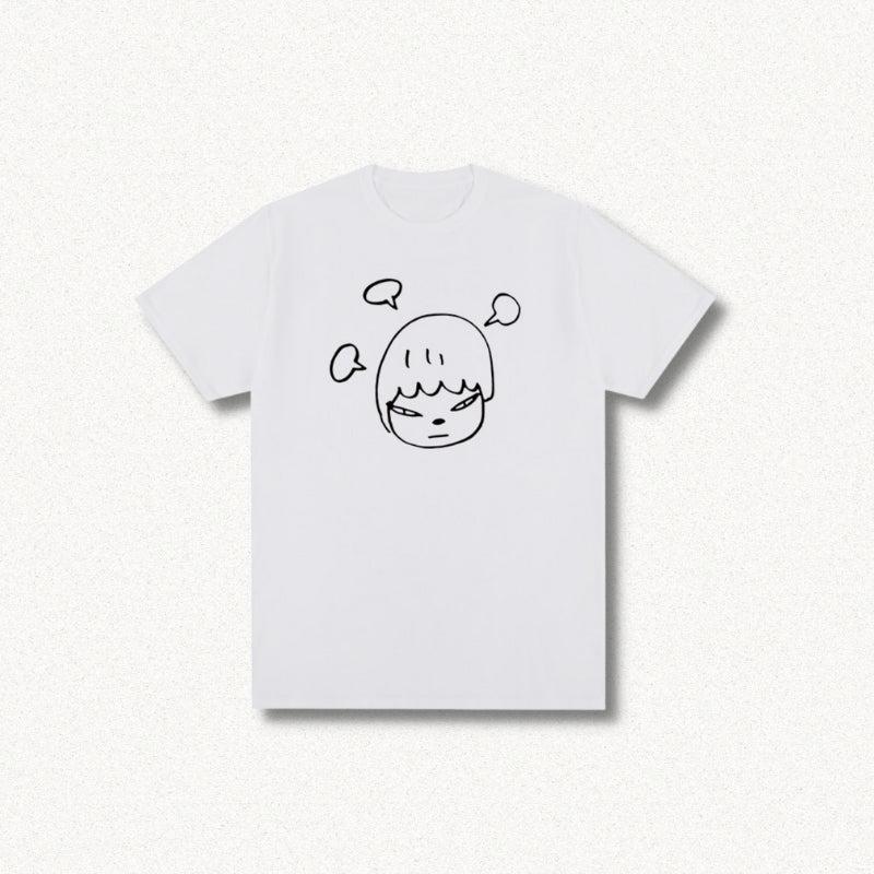 奈良美智　Yoshitomo Nara　パップキング　レディース　ティーシャツ 奈良美智 Yoshitomo Nara パップキング レディース ティーシャツ