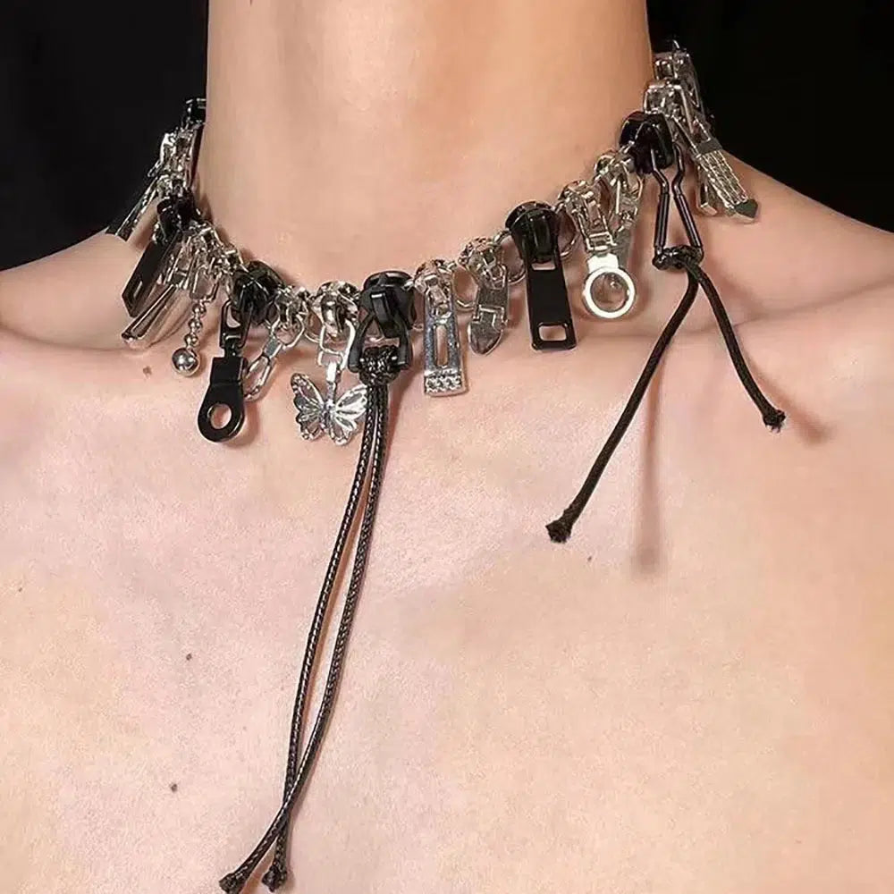 Zipper Chain Necklace