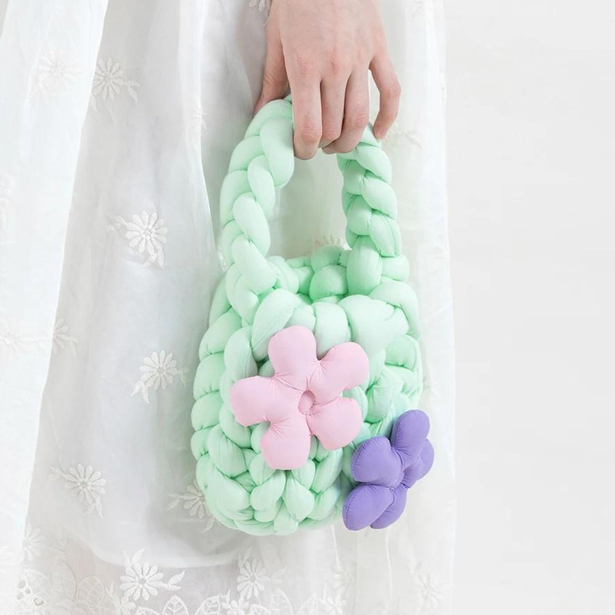 Soft Girl Super Bulky Yarn Handbag